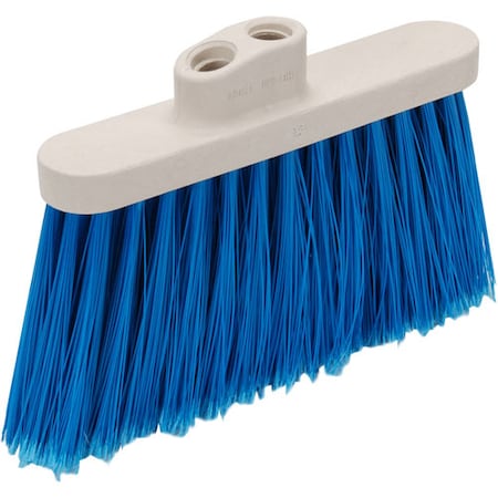Allpoints Broom Head , 5", Blue, Dual Brist 1591074